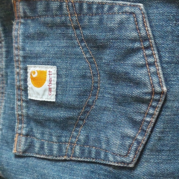 Carhartt Flannel Lined Relaxed Fit Jeans - Picture 2 of 16